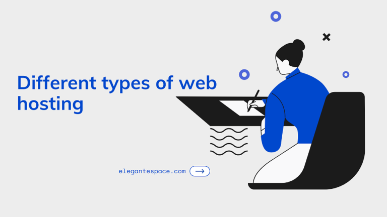Different types of web hosting