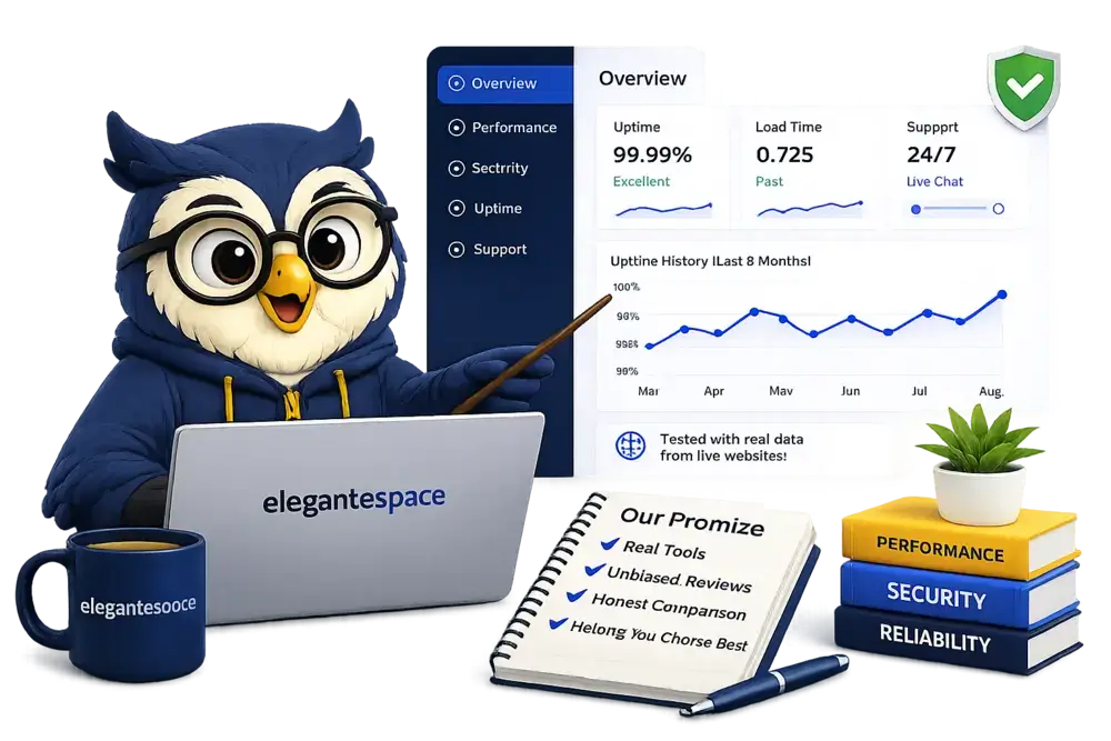 elegantespace best web hosting for beginners