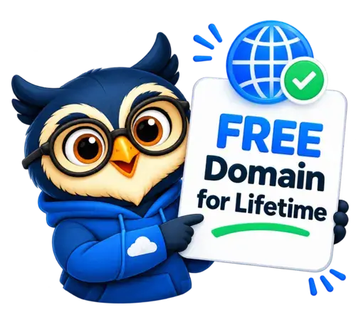 free domain owl mascot elegantespace