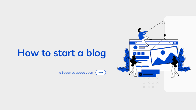 how to start a blog