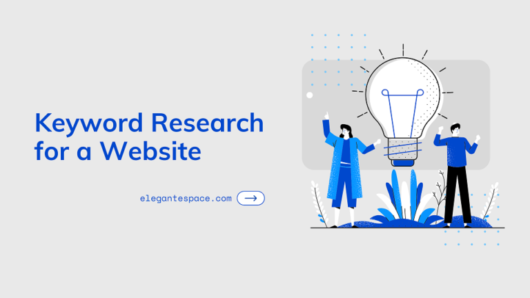 Keyword Research for a Website