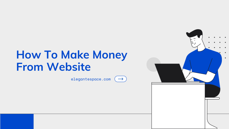 how to make money from a website
