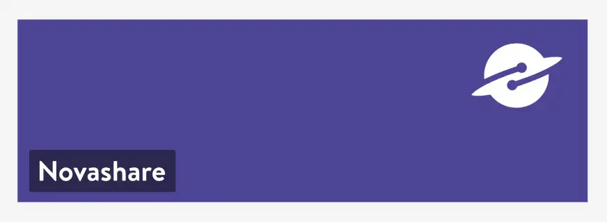 novashare wordpress plugin