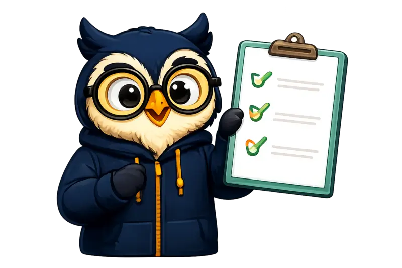 owl checklist
