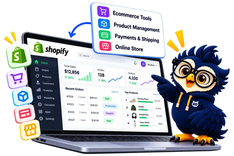 shopify website builder elegantespace