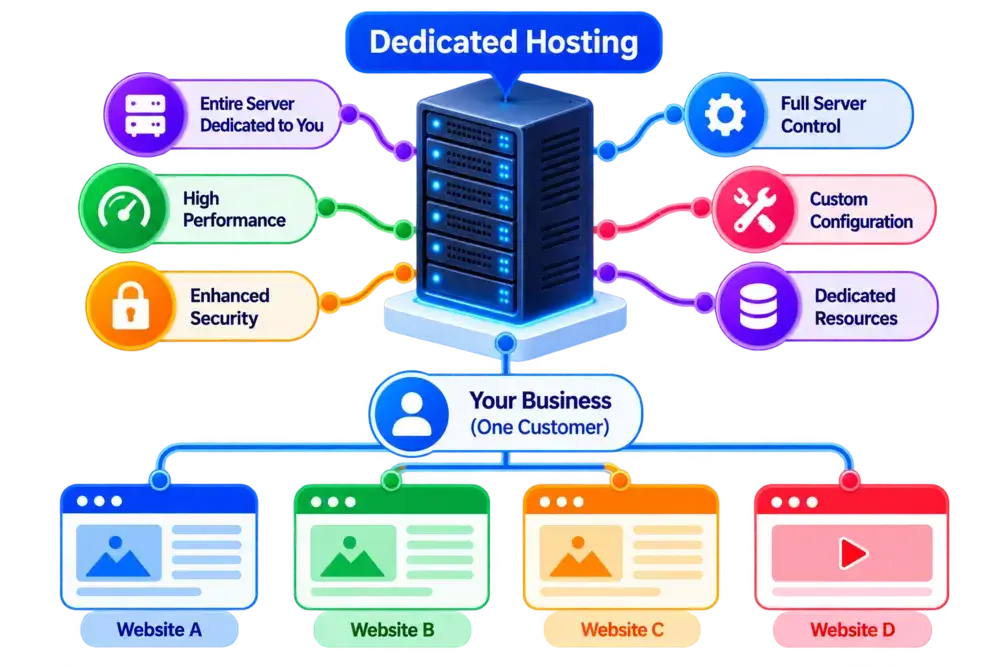 dedicated hosting elegantespace