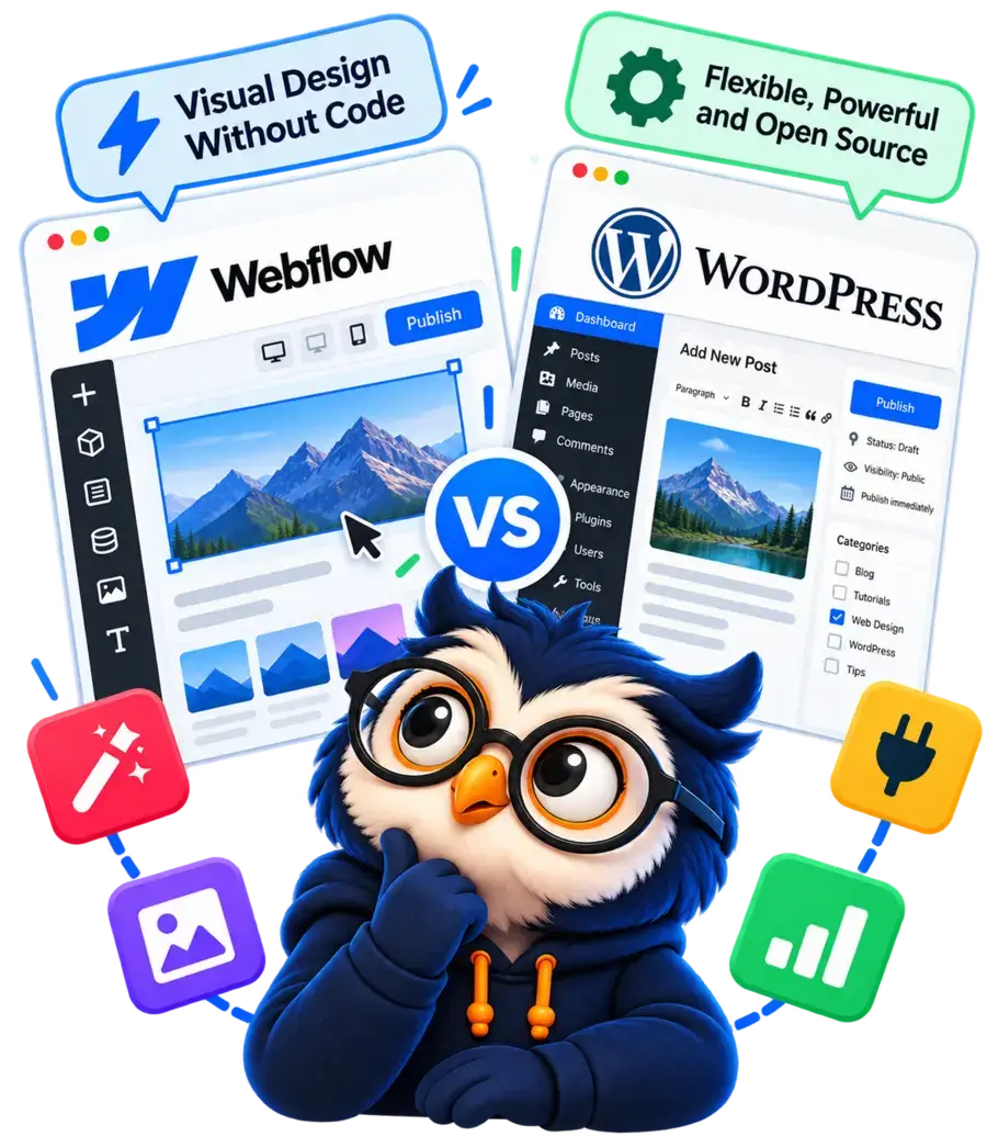Webflow vs WordPress