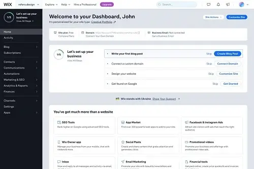 website builder Ownership