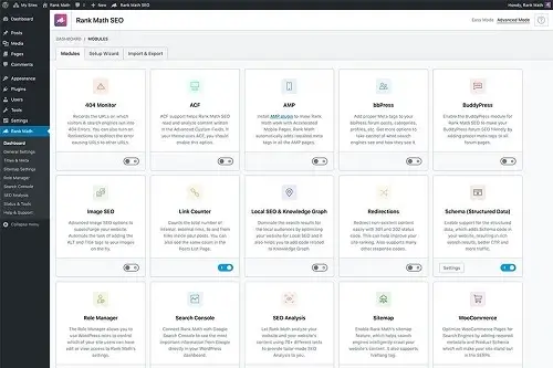wordpress SEO features