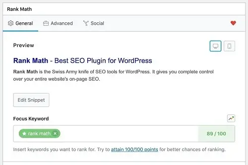 wordpress seo features